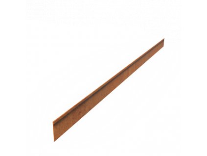 ZAHRADNÍ LEMY ZPLOŠTĚLÉ, výška 100 mm  CORTEN