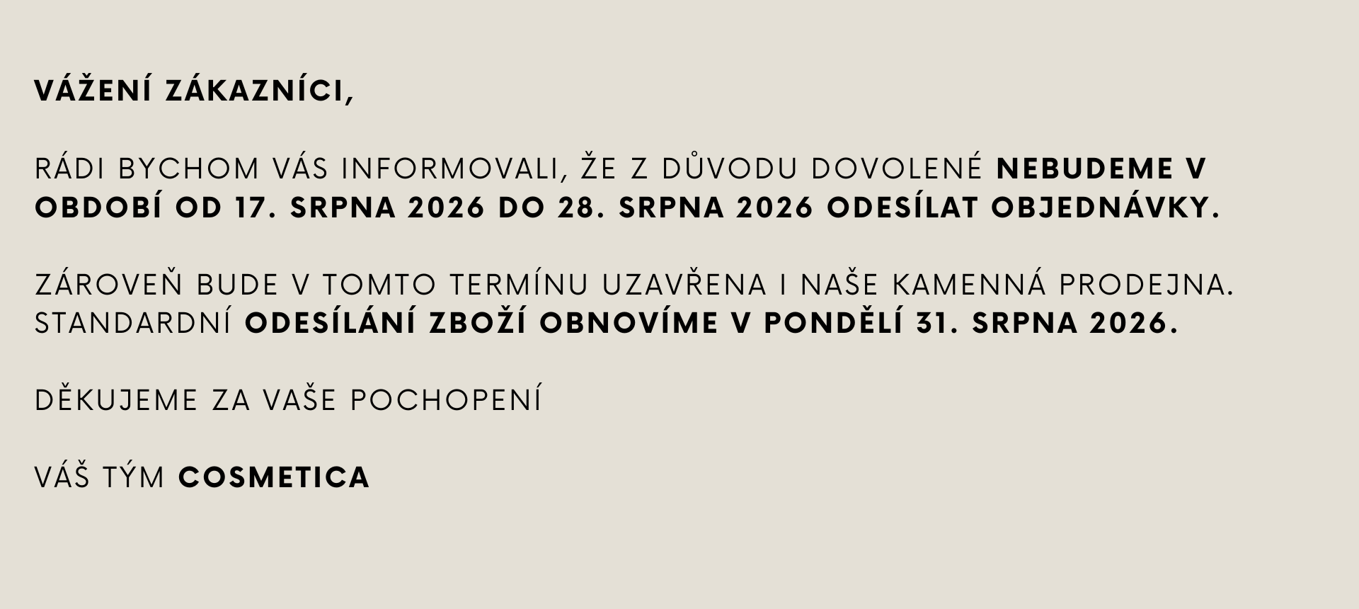 dovolená