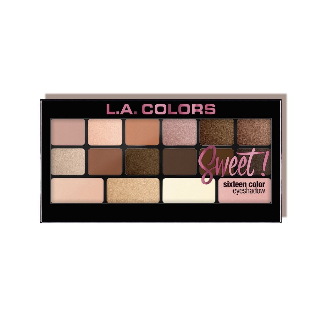L.A. Colors Paletka očních stínů Sweet! 16 Color 20 g