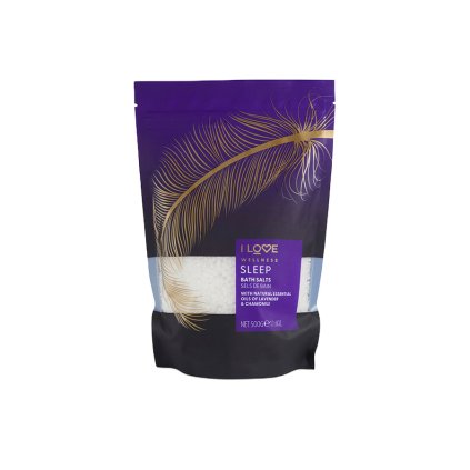 I Love Koupelová sůl Wellness Pro Klidný Spánek 500 g