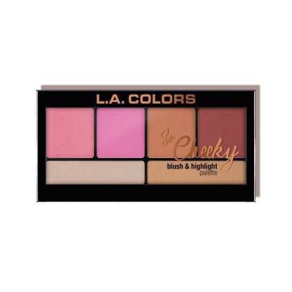 L.A. Colors So Cheeky Blush & Highlight Palette 20 g