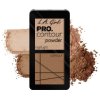 L.A. Girl Konturovací paletka pudrová PRO Contour 4,4 g