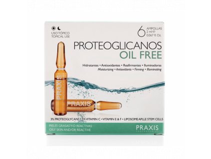 Sérum na pleť s liftingovým efektem ampule Praxis Proteoglicanos Oil Free 6 AMP.(2 ML)