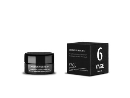 Nejsilnější antioxidační balzám Golden turmeric, č. 6 YAGE Organics
