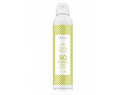 Opalovací mléko ve spreji spf 50 – voděodolné Sun lotion spray Beauty SPA|200 ml