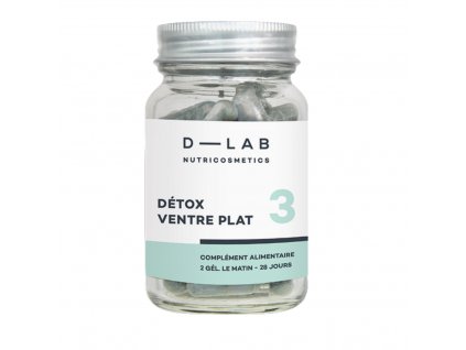 Doplněk stravy na detoxikace D-Lab Detox Ventre-Plat | 1 měsíc