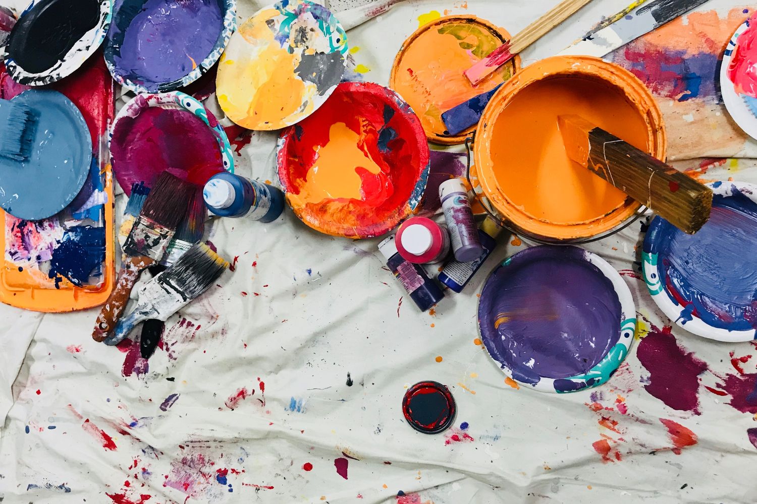 Vlasy jako malířské plátno