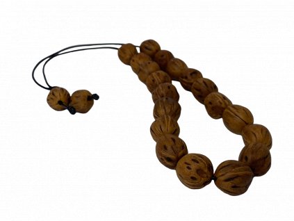 Vonná relaxační šňůrka z muškátových oříšků - přírodní