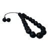 Vonná relaxační šňůrka z muškátových oříšků - černá