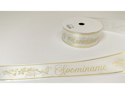 159 St. Spomíname zlatá 4cm x 50yrd