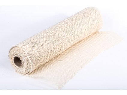 Jutovina 50 cm x 5y biela