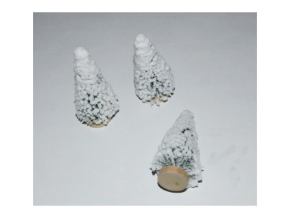 Stromček 8cm zasnež. S/8