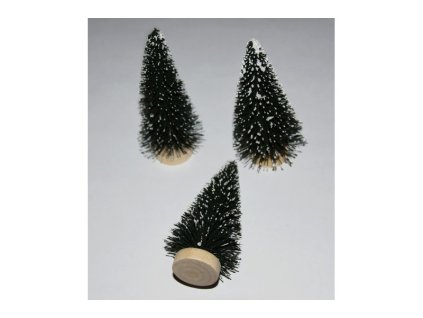 Stromček 10cm zelený S/6