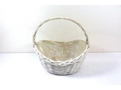 RESDarcek. kosik biely 38cm