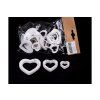 Drev. srdce pl. cut 3-7cm S/20 biela