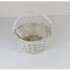 Košík biely okr.22,5cm