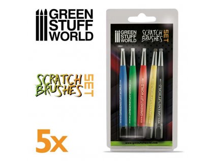 scratch brush pens