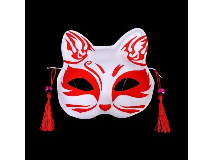 Painted cat mask