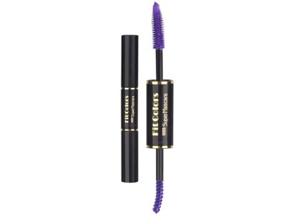 Purple mascara