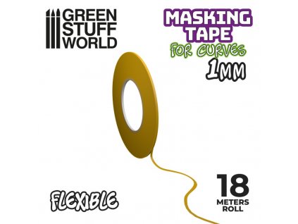 flexible masking tape 1mm