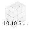 Square neodymium magnet