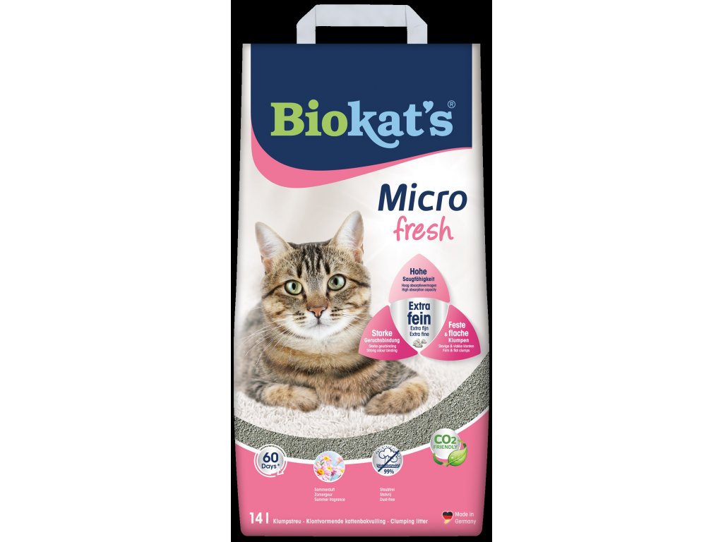 Biokat's Micro Fresh podstielka 14l