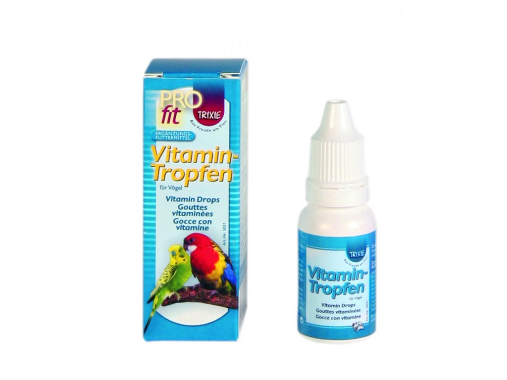 6846 trixie vitamin tropfen vitaminove kapky 15ml