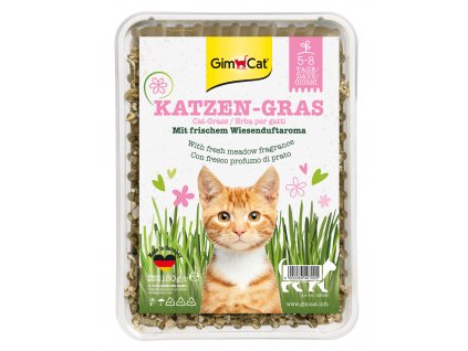 Gimpet Katzen-Gras mačacia tráva s lúčna vôňou 150g