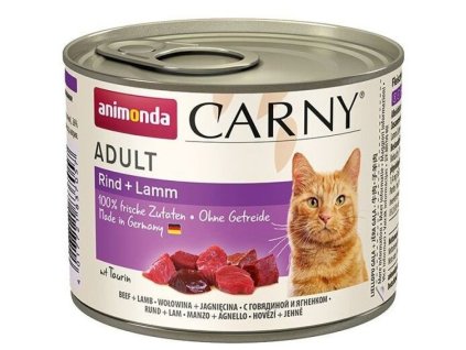 1032 animonda carny konzerva pro kocky hovezi jehne 200g