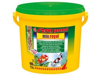 1545 sera kompletni krmivo pro ryby v jezirku pond mix royal 3000ml