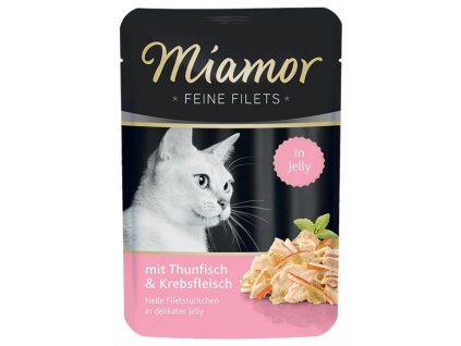 Miamor Feine Filets tuňák+krab 100 g