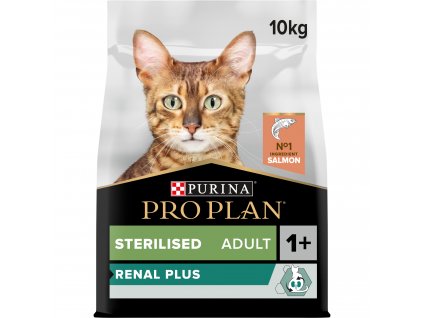 Pro Plan Cat Renal Plus Sterilised losos 10kg