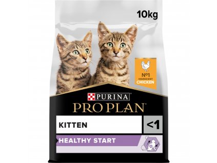 Pro Plan Cat Healthy Start Kitten kura 10kg