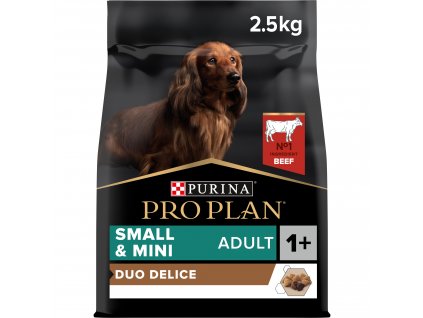 Pro Plan Dog Duo Délice Adult Small&Mini hovädzie 2,5kg