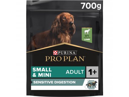Pro Plan Dog Sensitive Digestion Adult Small&Mini jahňacie 700g