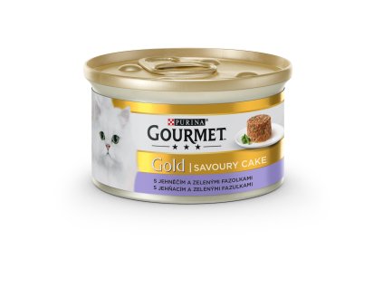 Konzerva GOURMET Gold Sav.Cake jahňacie a fazuľky 85 g