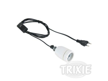 Trixie Porcelánová objímka Pro Socket do 250 W, 1,8 m