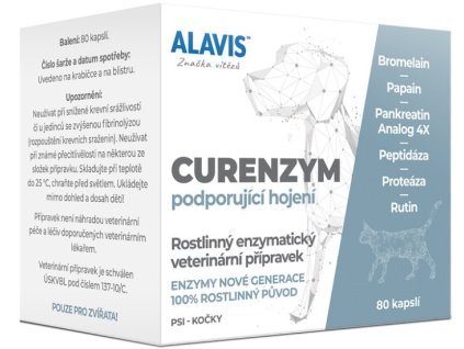 Alavis Curenzym Enzymoterapie 80 cps.