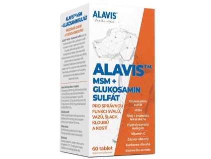 Alavis MSM+GS 60 tbl