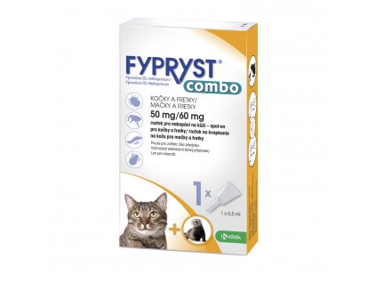 Fypryst Combo Spot On 50/60mg kočka a fretka 1ks