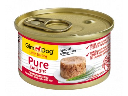 16077 pure delight tunak s hovezim ex shiny dog 70 g