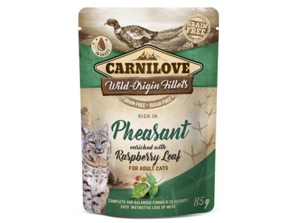 Kapsička Carnilove Cat Pouch Pheasant with Raspberry 85 g
