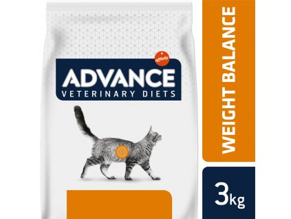 21027 advance veterinary diets cat weight balance 3kg
