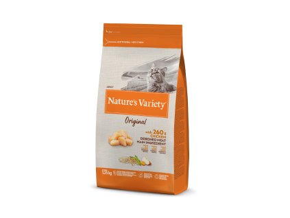 Nature's Variety original cat s kuracím 1,25 kg