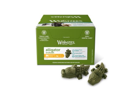 WHIMZ Dental Aligator M 30g,75ks (bal.)