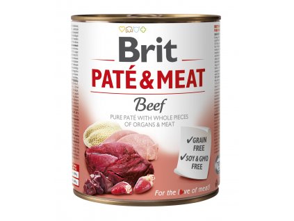 konzerva Brit Pate & Meat Beef 800 g