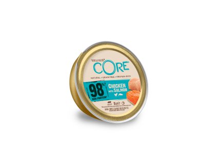 Wellness Core 98% Kuracie / Losos 85g