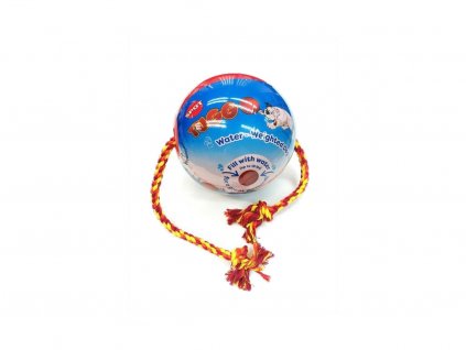 hračka Gimdog TUGGO BALL W/ROPE S 4" - 10,1 cm