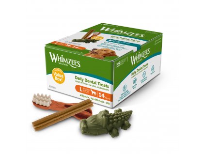 Whimzees Dental Mix Box L 14ks