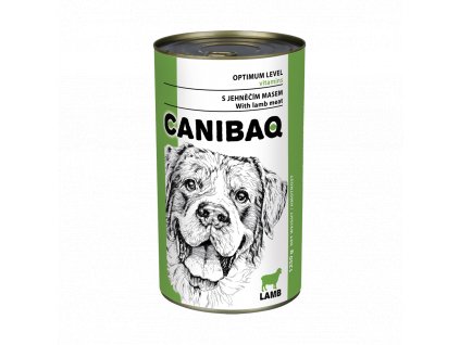 CANIBAQ Classic konzerva pes jahňacie 6 x 1250g